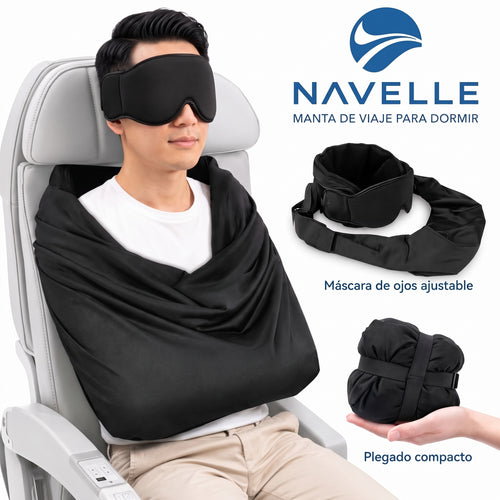 NAVELLE™ Set de Descanso 3 en 1 de Primera Clase para Viajes